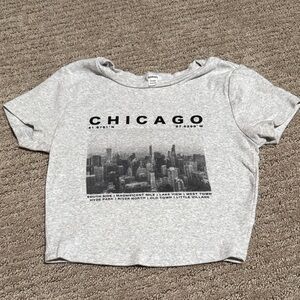 Garage Light Gray Chicago Graphic Tee